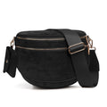 Womens Suede Fashion Crossbody Bag